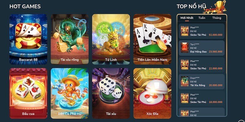Giới Thiệu Vnbet77 - Sân Chơi Giải Trí Hot Nhất Việt Nam 7 Giao diện Vnbet77 bắt mắt