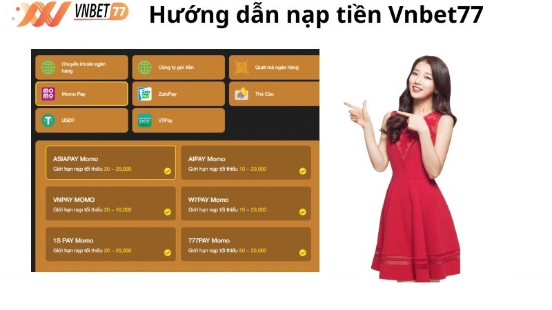 Nạp Tiền Vnbet77 – Phương Thức Hỗ Trợ Và Hướng Dẫn Chi Tiết 4 Nạp tiền Vnbet77 là thao tác quan trọng được quan tâm