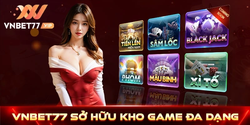 Số lượng game cá cược tại Vnbet77 đa dạng và chất lượng